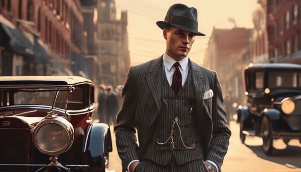 Men’s fashion from the 1920s : tendances et styles emblématiques