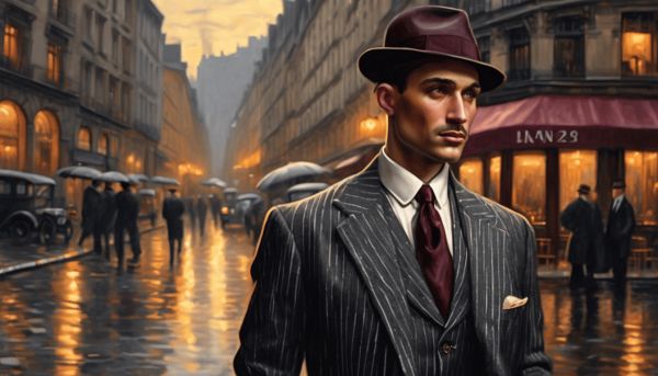Style masculin des années 1920 : une évolution audacieuse